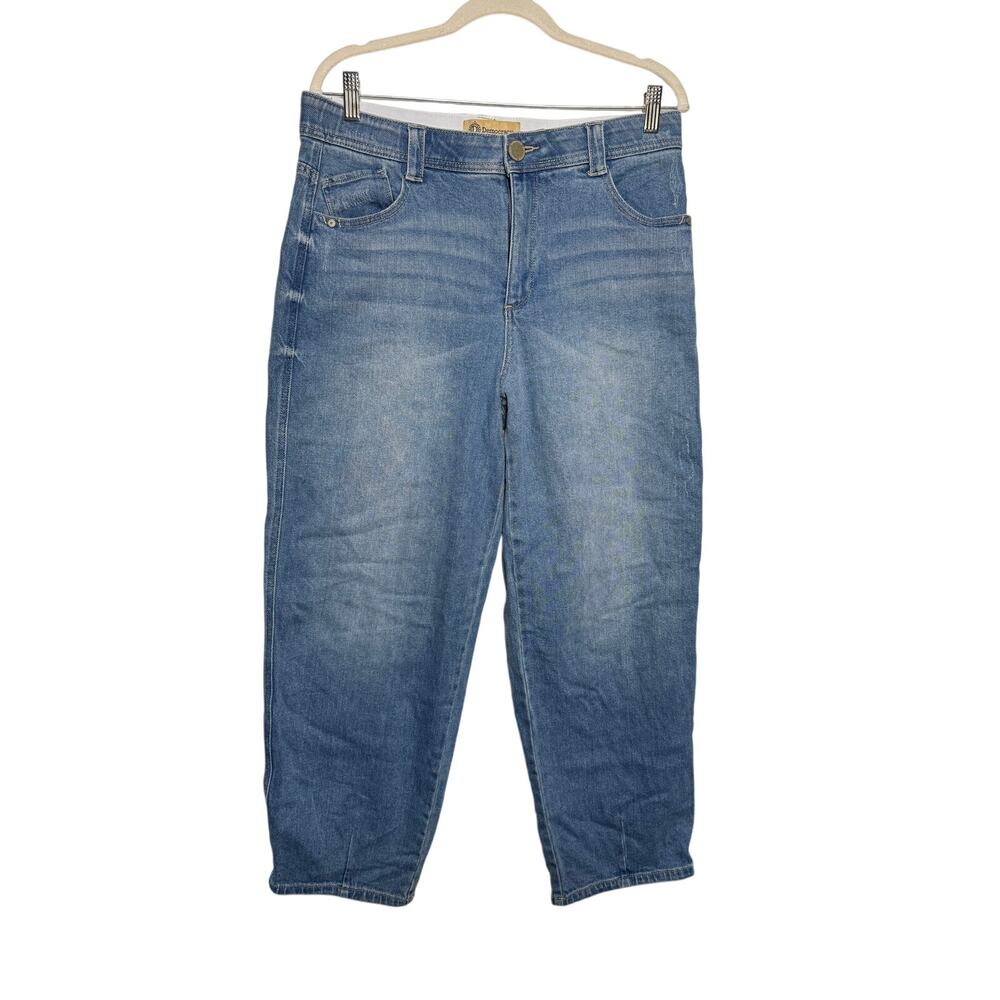 Democracy Jeans Womens Size 8 Barrel Leg Medium Wash